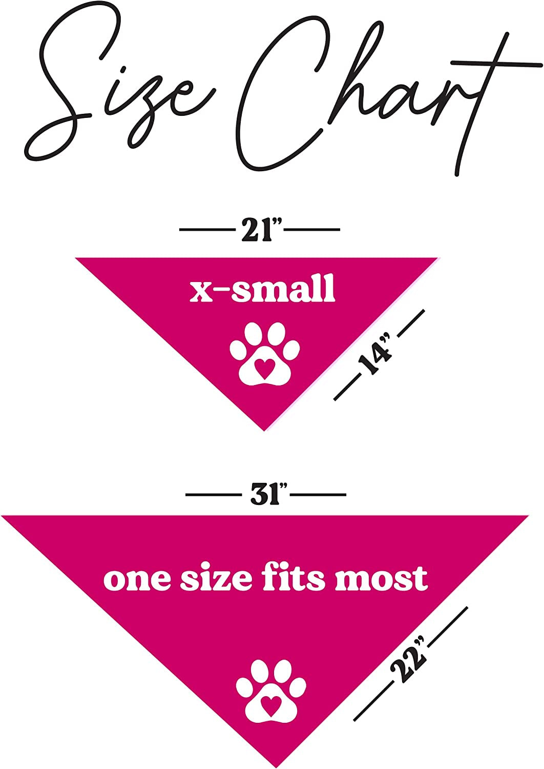 I'M Not Ignoring You I'M Deaf Dog Bandana | 100% Adjustable Cotton Triangle | Made in USA | Deaf | Impaired | Hearing Loss Accessory | Warning (Hot Pink, XS 351)